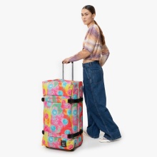 Eastpak Travel Duffle Bag Transit'r L Fluo Clouds (121 Litres) with Wheels Multicoloured